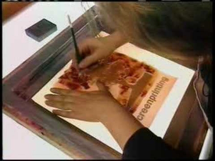 Printmaking Process: Screenprinting