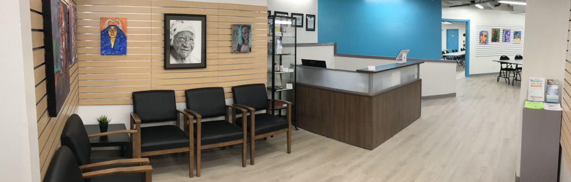 Studio Gallery and Reception Area